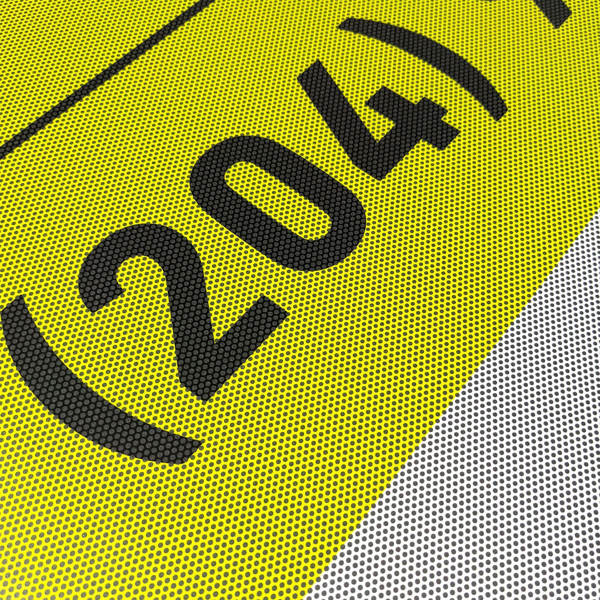 custom perforated car window decal winnipeg - iqonic design