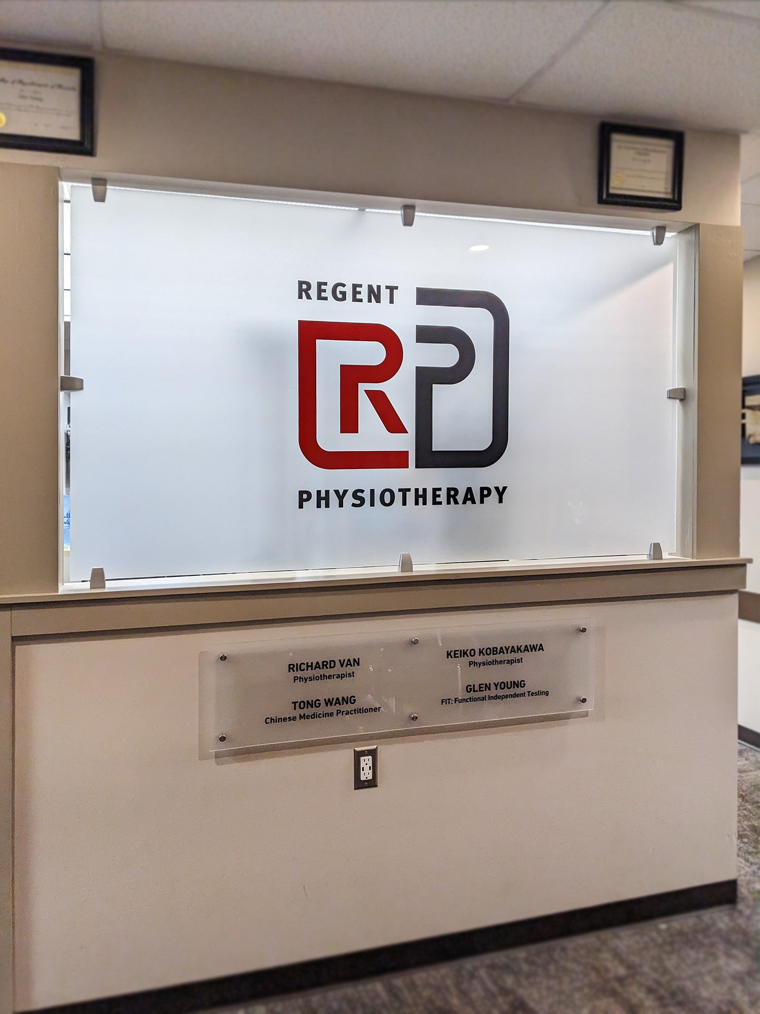 office sign, office sign Winnipeg, acrylic wall sign, acrylic wall plaque, office wall sign, office wall plaque, sign with stand-offs, office signs Winnipeg, office sign Manitoba, wall plaque Winnipeg, wall plaque Manitoba, acrylic wall plaque WInnipeg, clear acrylic wall signs