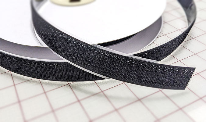 Sign attachment option. Hook and loop. Velcro provides reliable holding strength for indoor applications.