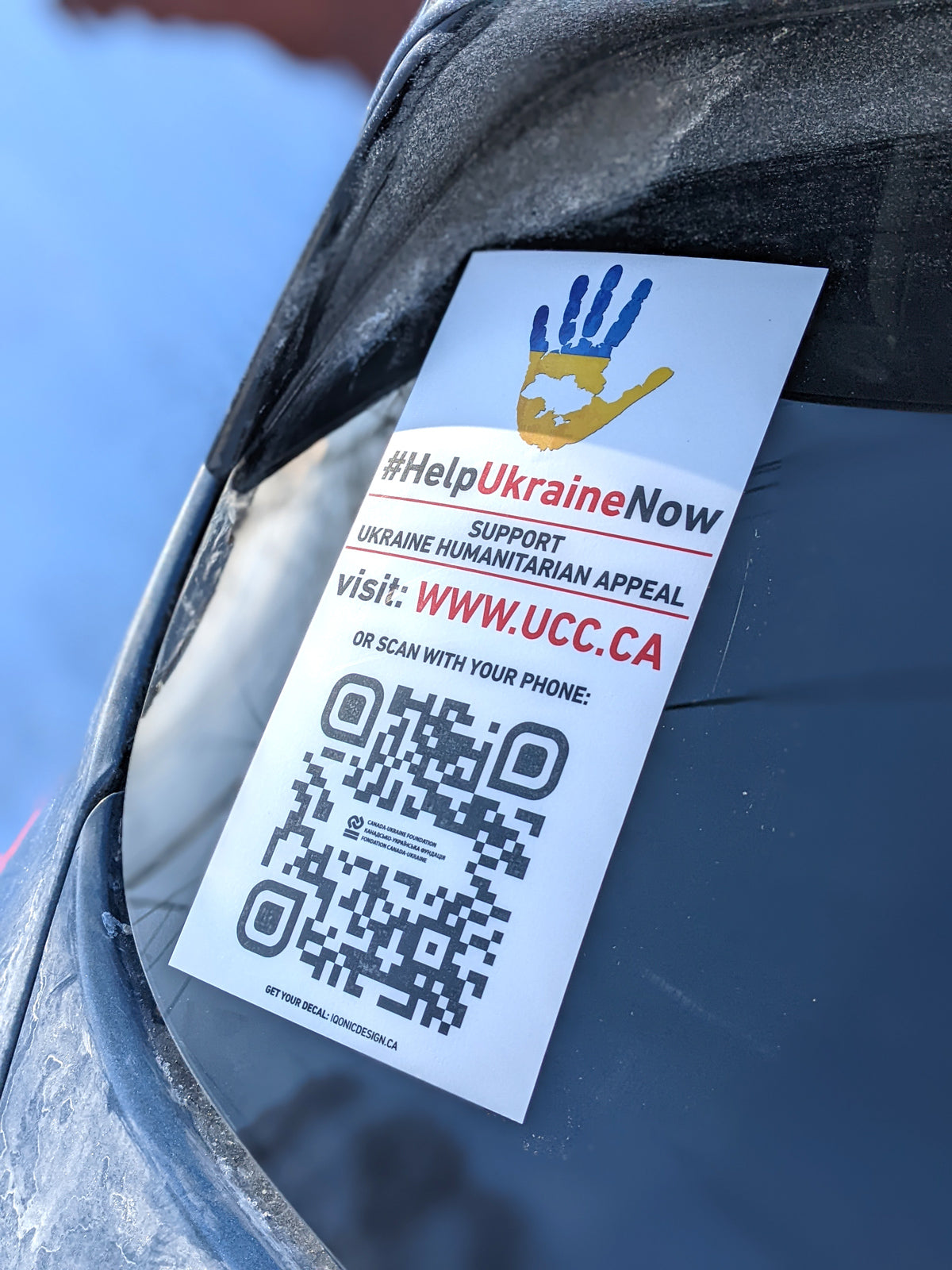 #HelpUkraineNow Stickers - Hope