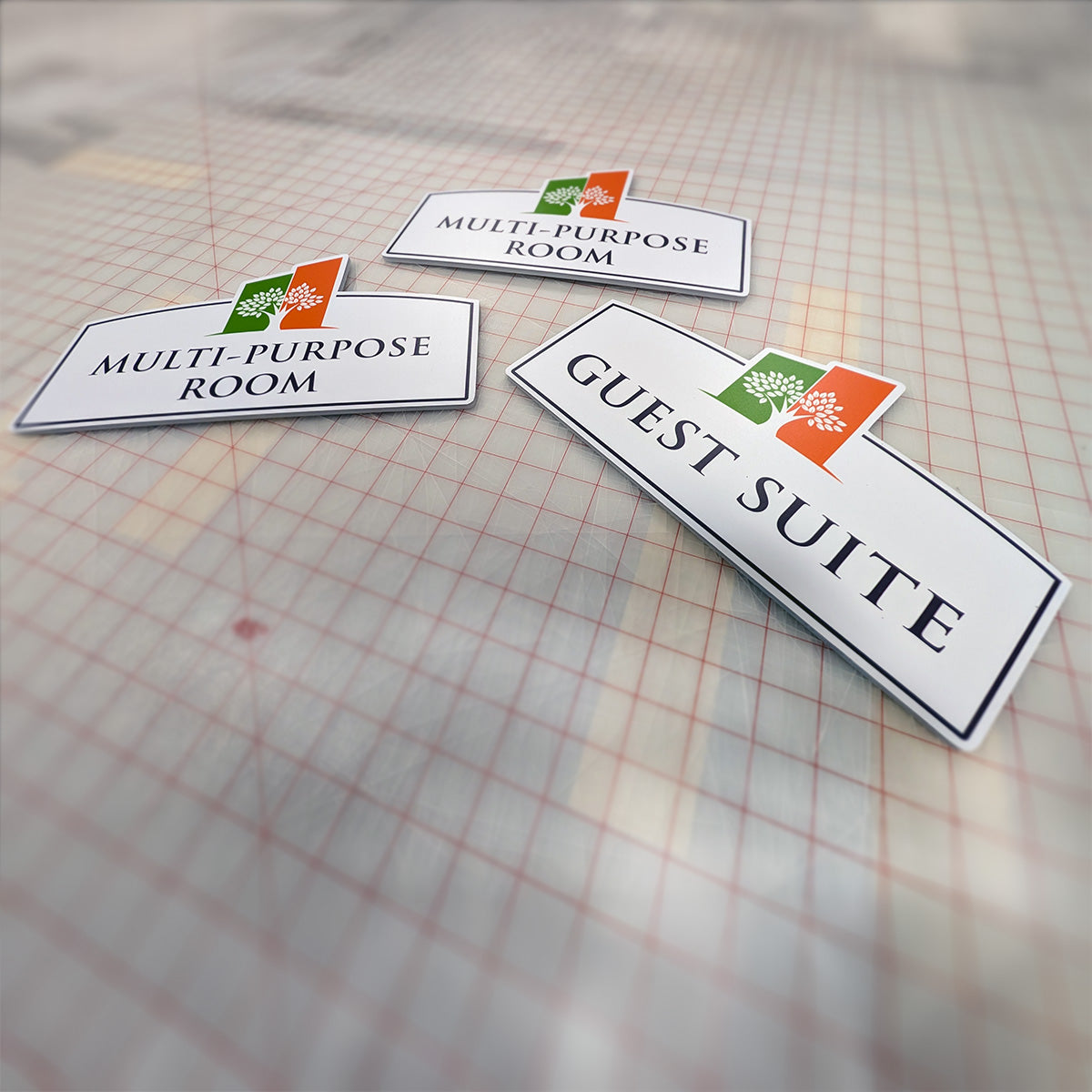 acrylic wall sign, acrylic wall plaque, office wall sign, office wall plaque, sign with stand-offs, office signs Winnipeg, office sign Manitoba, wall plaque Winnipeg, wall plaque Manitoba, acrylic wall plaque WInnipeg, clear acrylic wall signs