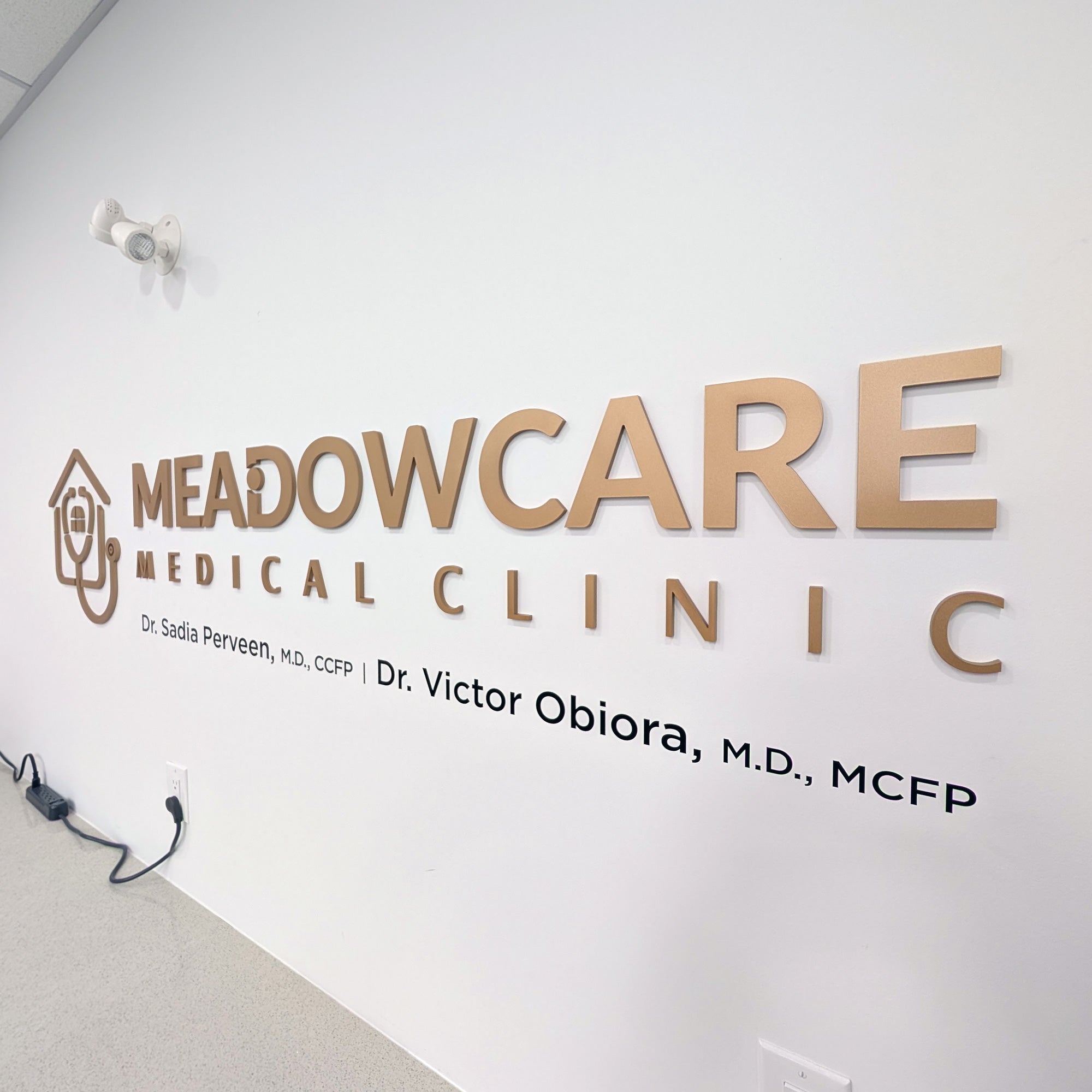 acrylic, pvc, aluminum office, interior, exterior sign Winnipeg, router cut signs Winnipeg, reception logo signs Winnipeg, health clinic wall logo Winnipeg, business wall logo Winnipeg