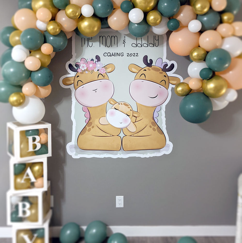 bridal shower sign, baby shower sign, bridal shower wall decal, baby shower decal, wedding decal, event decal, event sign, birthday wall decal, , wall murals, removable wall decals, permanent wall decals, wall decals Winnipeg, wall decals Manitoba, wall decals fast