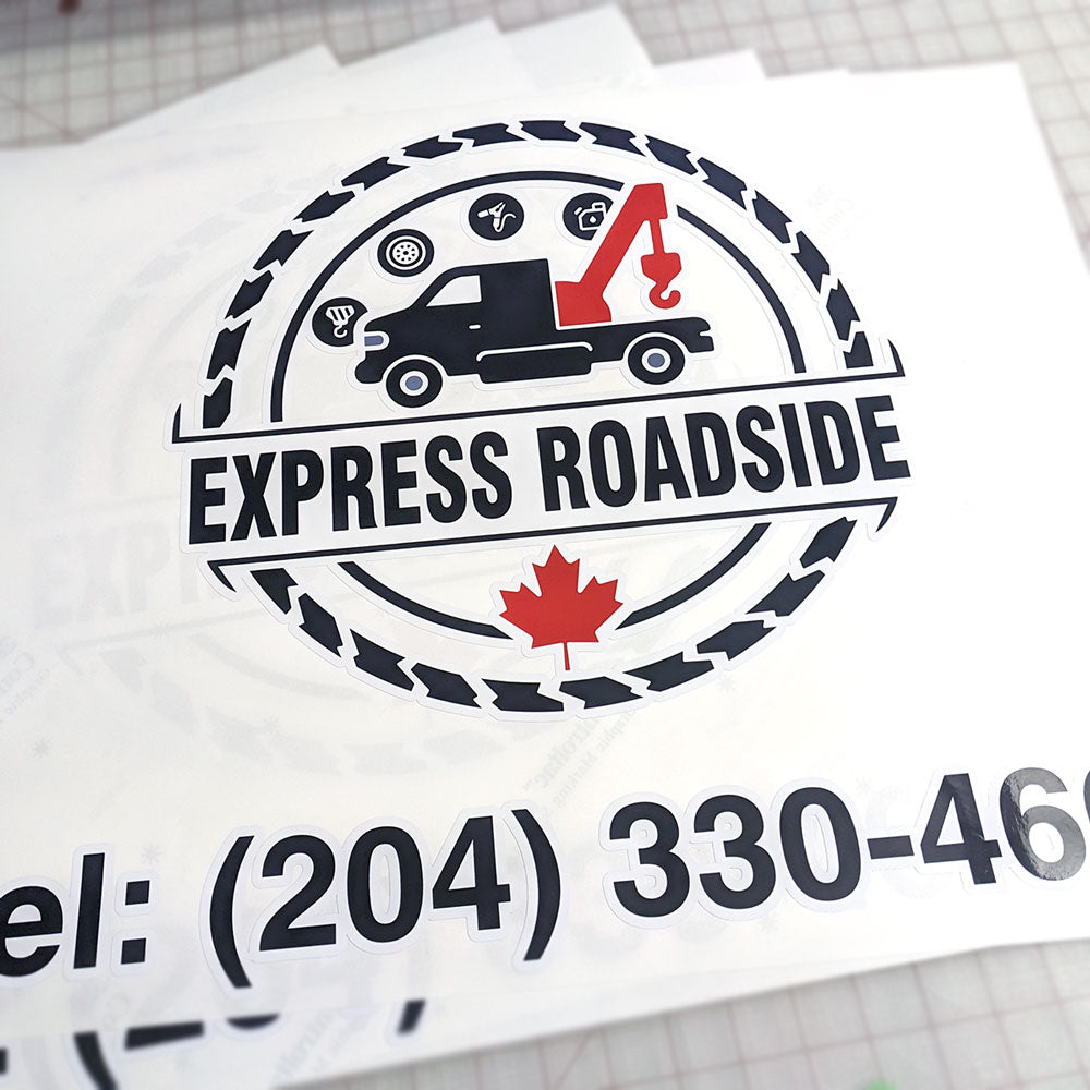 towing company decals, roadside assistance company decals, custom car decals graphics stickers, perforated car vehicle suv decals graphics stickers, car vehicle suv window decals graphics, permanent car vehicle suv decals graphics stickers, tractor ATV motorcycle decals graphics, vinyl lettering, car vehicle tractor ATV decals graphics stickers Winnipeg, car vehicle ATV SUV truck window decals graphics stickers Manitoba, truck vehicle car window decals graphics stickers fast