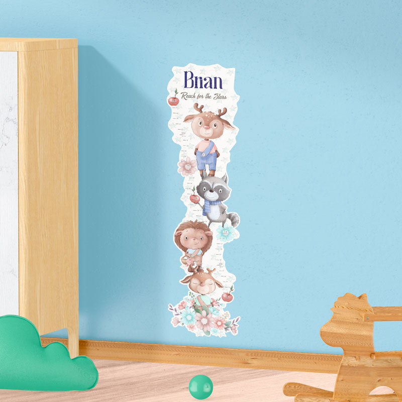Growth Chart Decals - The Forest Guys